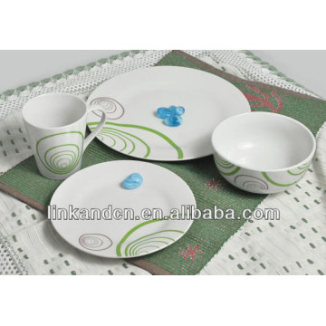 KC-00135 / set de dinde en porcelaine / set de dîner Westen